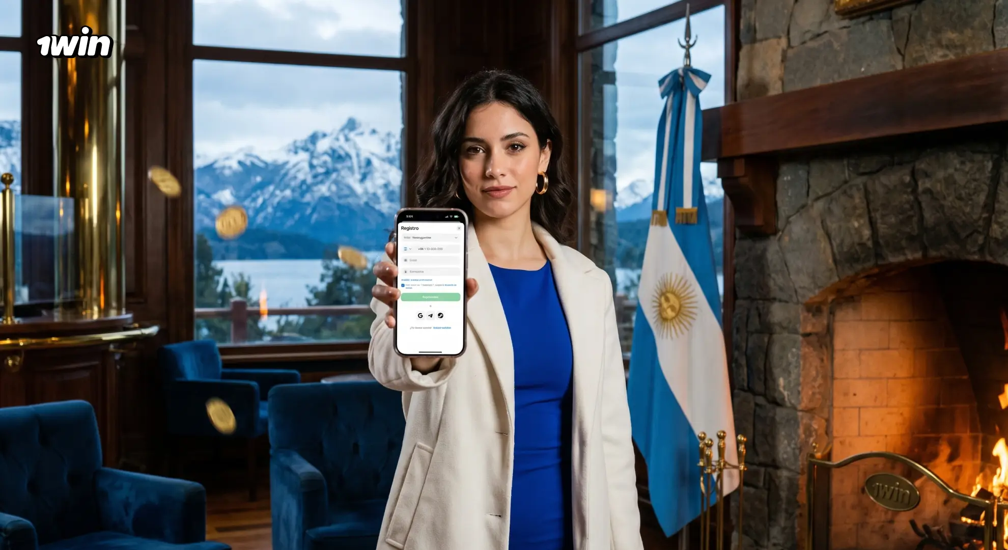 Registro de cuenta nueva en 1win