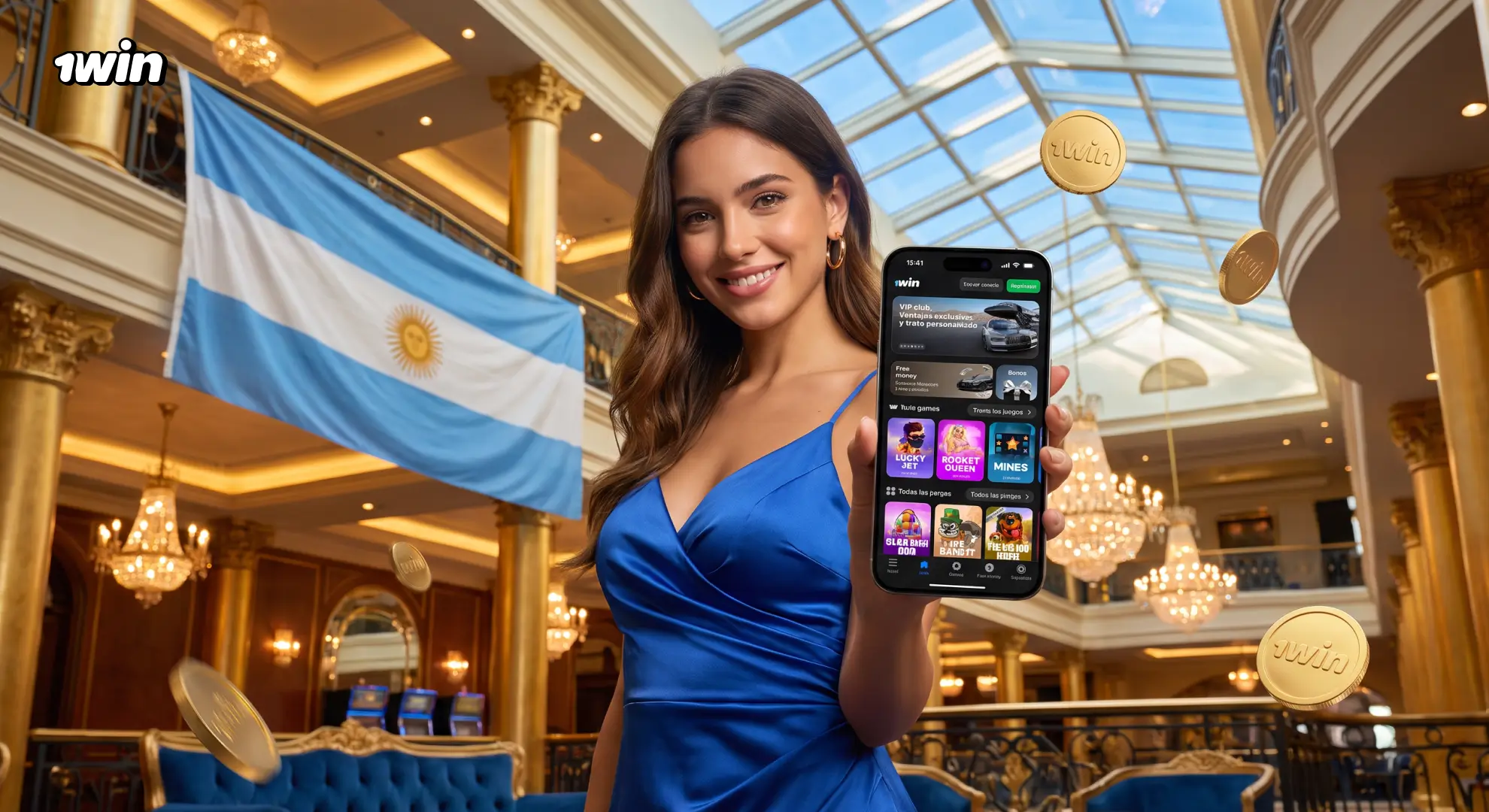 Aplicación móvil de 1win para Android e iOS